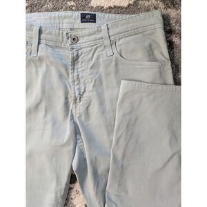 AG Adriano Goldschmied The Graduate Jeans Mens 34x34 Light Blue Cotton Blend